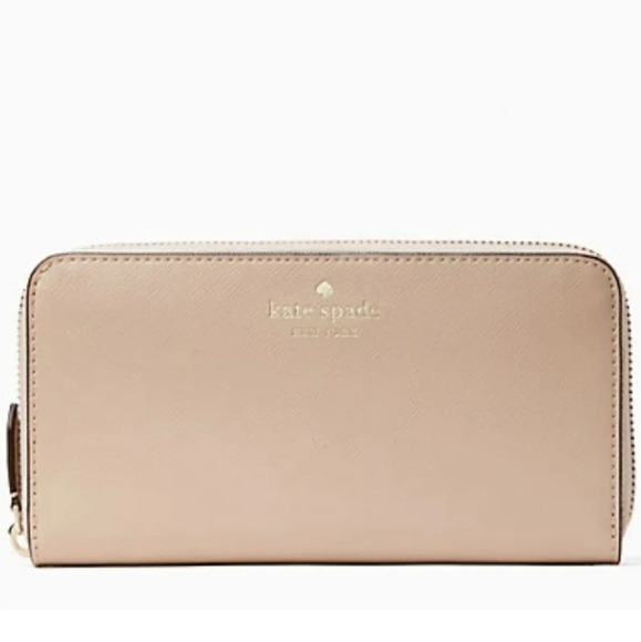 Kate Spade Brynn Saffiano Large Continental Wallet $229 - Picture 2 of 10